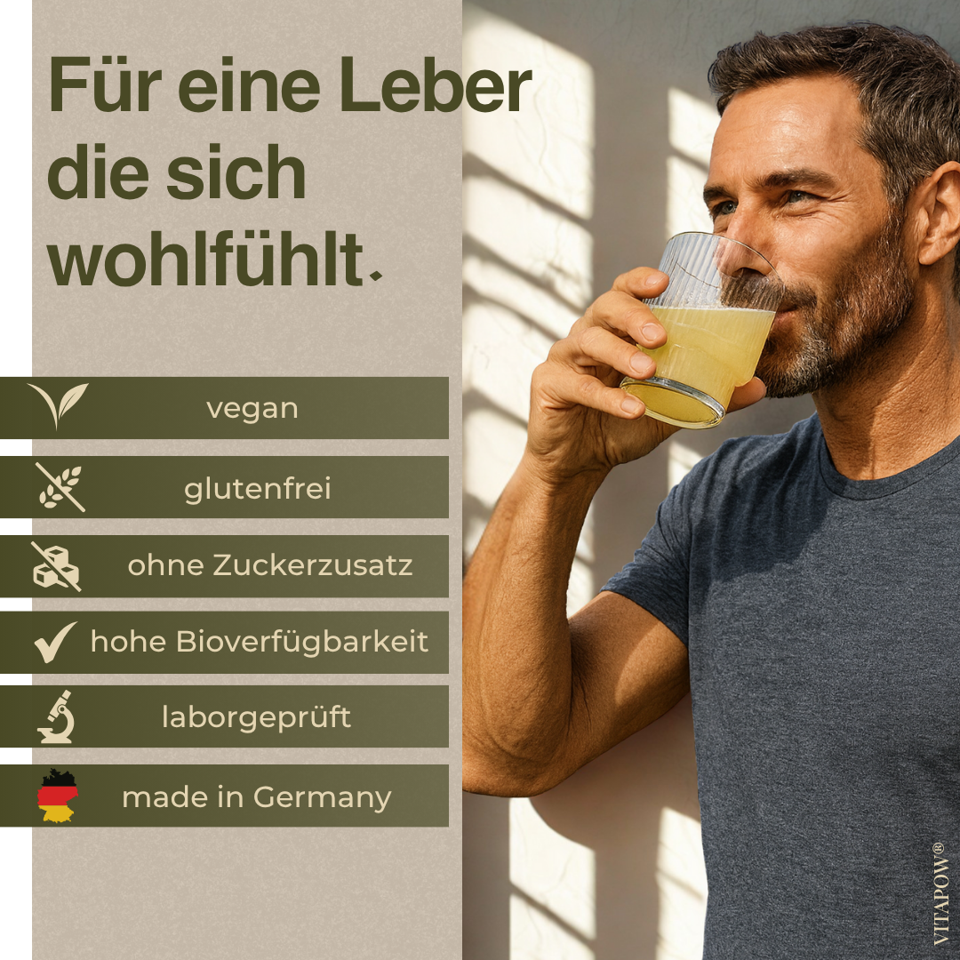 Leber-Komplex: Mariendistel, Artischocke, Löwenzahn, Cholin, Inositol