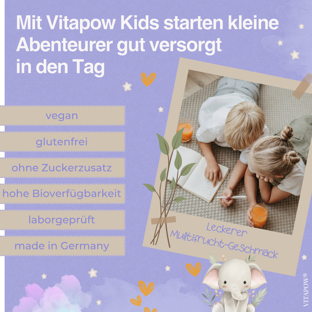 Multivitamin-Pulver Kids