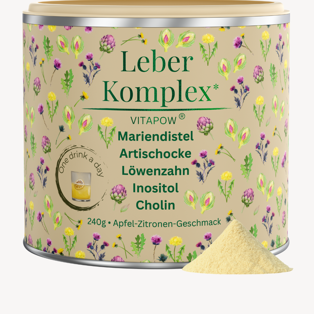 Leber-Komplex: Mariendistel, Artischocke, Löwenzahn, Cholin, Inositol