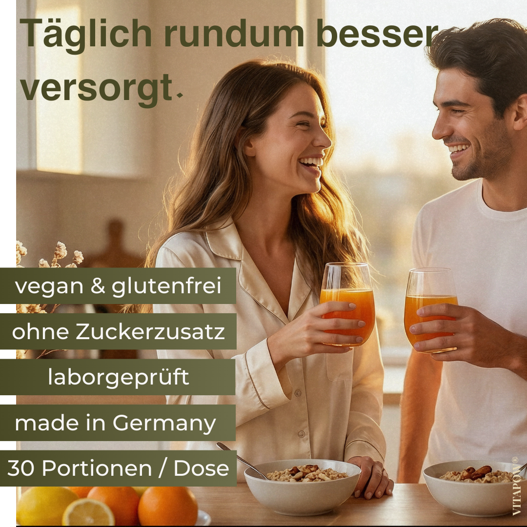 Multivitamin-Pulver + Magnesium, Zink, Selen