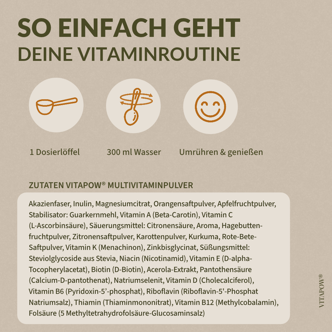 Multivitamin Pulver