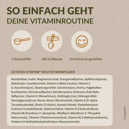 Multivitamin Pulver