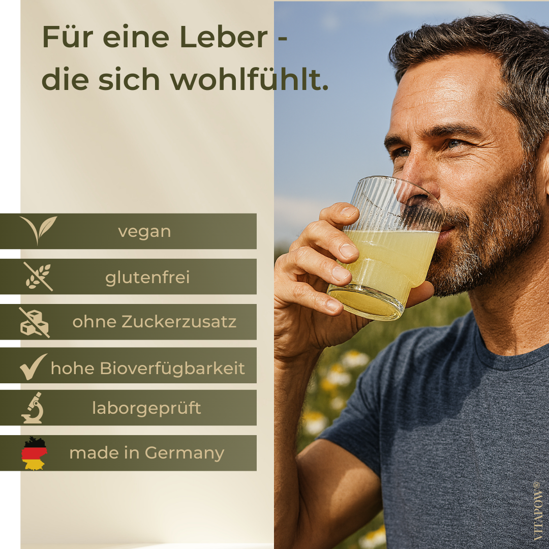 Leber-Komplex: Mariendistel, Artischocke, Löwenzahn, Cholin, Inositol