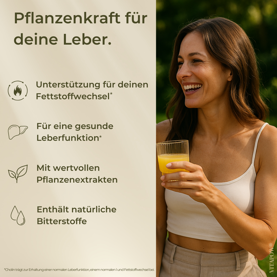 Leber-Komplex: Mariendistel, Artischocke, Löwenzahn, Cholin, Inositol