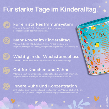 Multivitamin-Pulver Kids