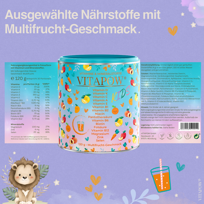 Multivitamin-Pulver Kids